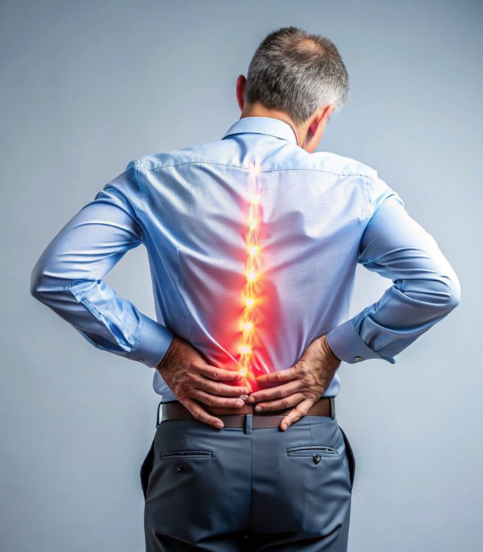 man-with-back-his-back-is-wearing-blue-shirt-with-tie-it